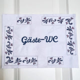 3x Stickdatei "Miniranke Herzen" in Satinstick