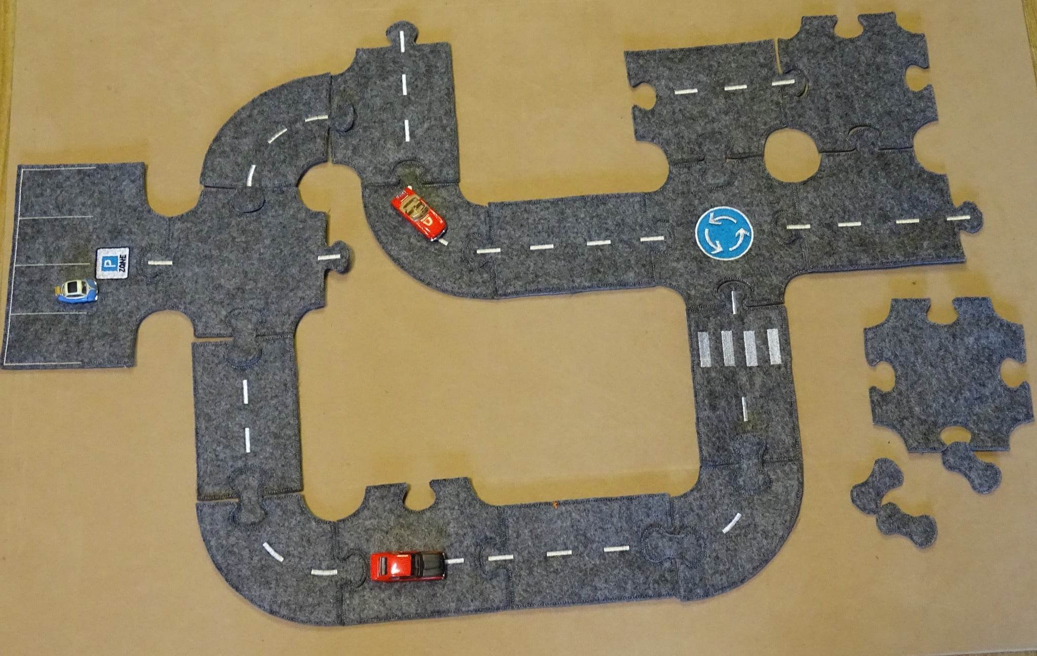 Stickdatei - PUZZLE - Spielstraße - Sewando