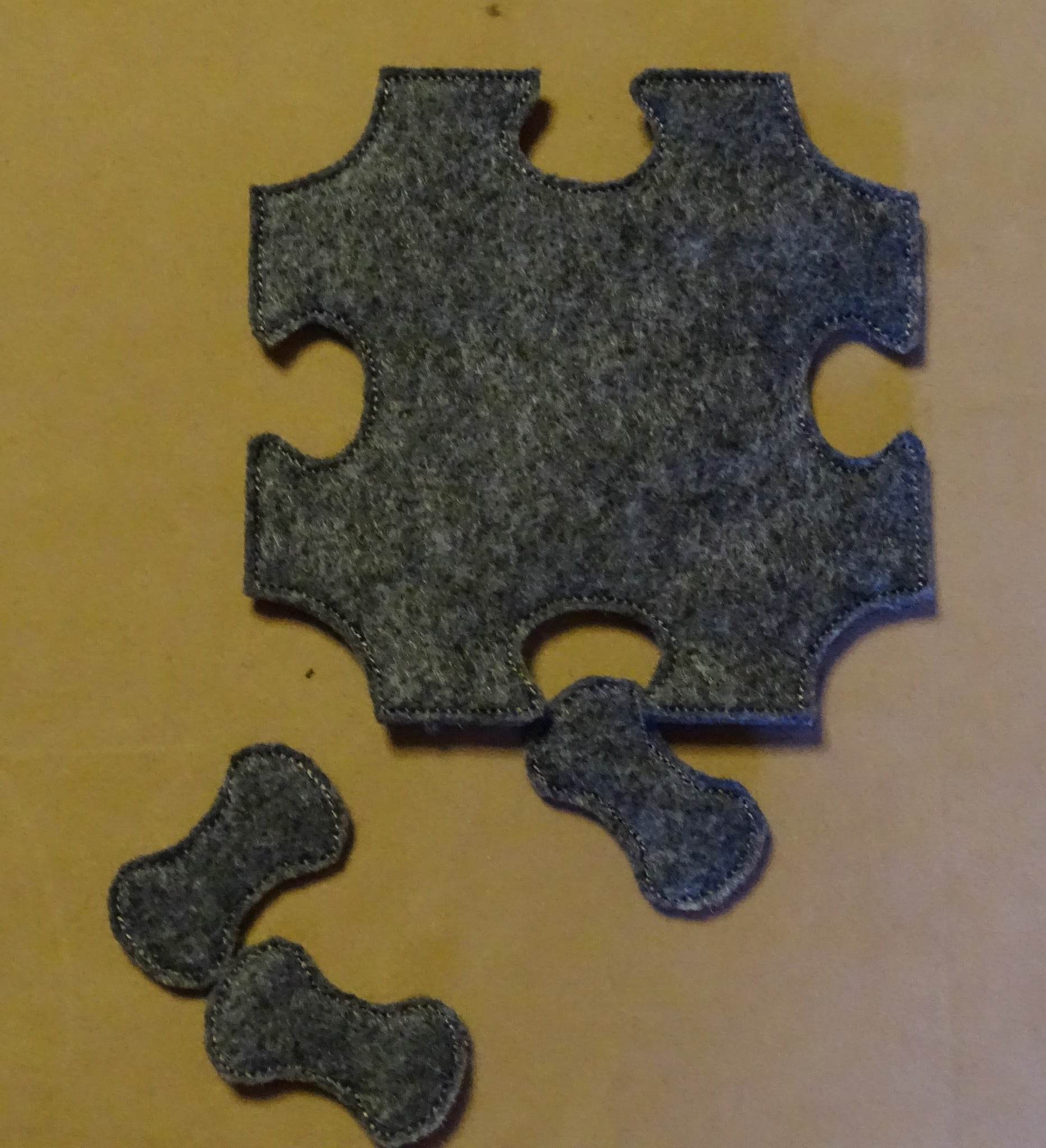 Stickdatei - PUZZLE - Spielstraße - Sewando