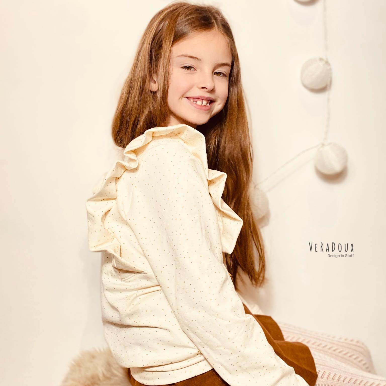 Schnittmuster Pullover Gr.134-164 - Sweater Lola groß - inkl. Beamerdatei - Sewando