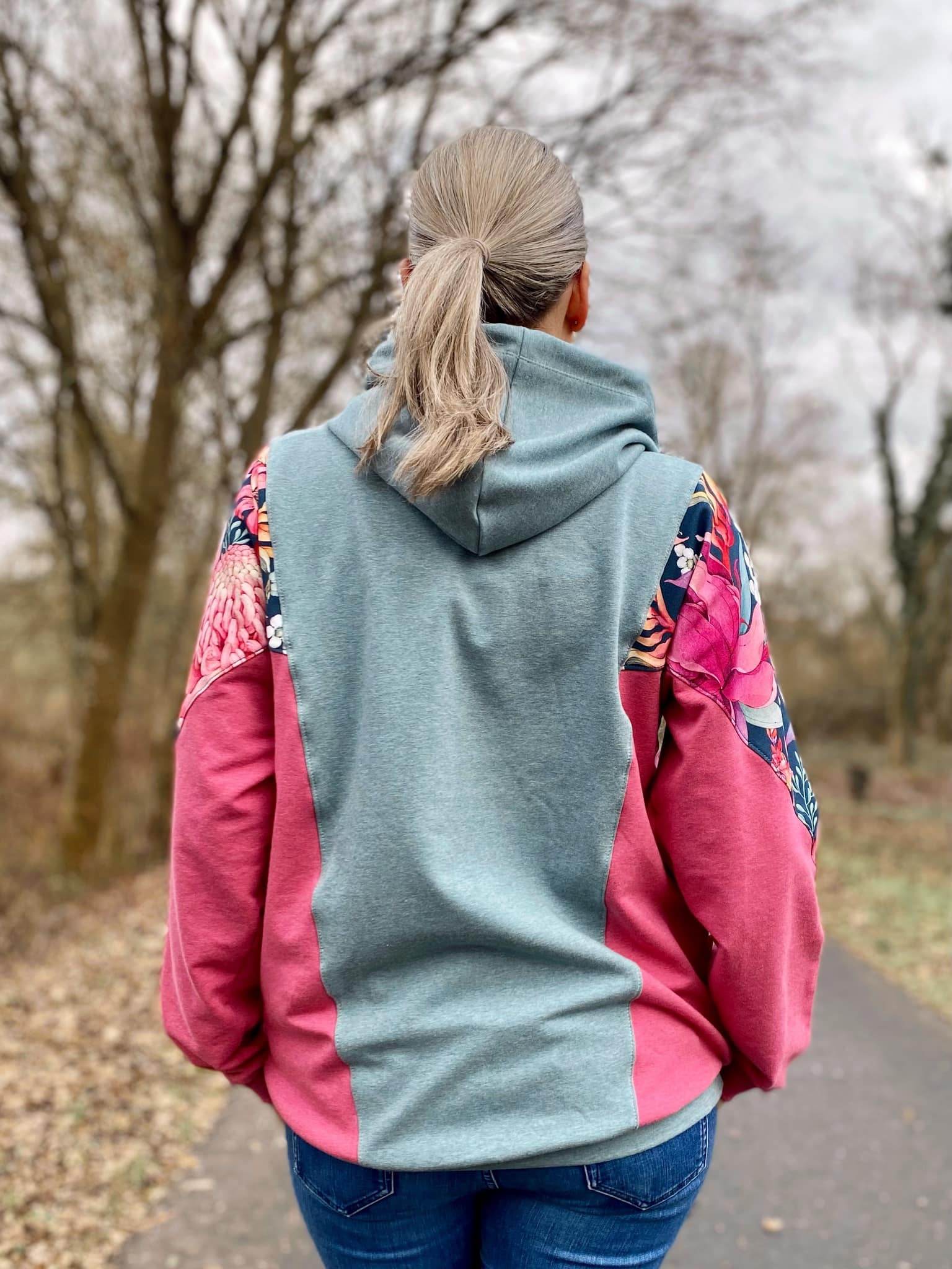 Schnittmuster Hoodie WEIDEN Gr. 34-54 : - Sewando