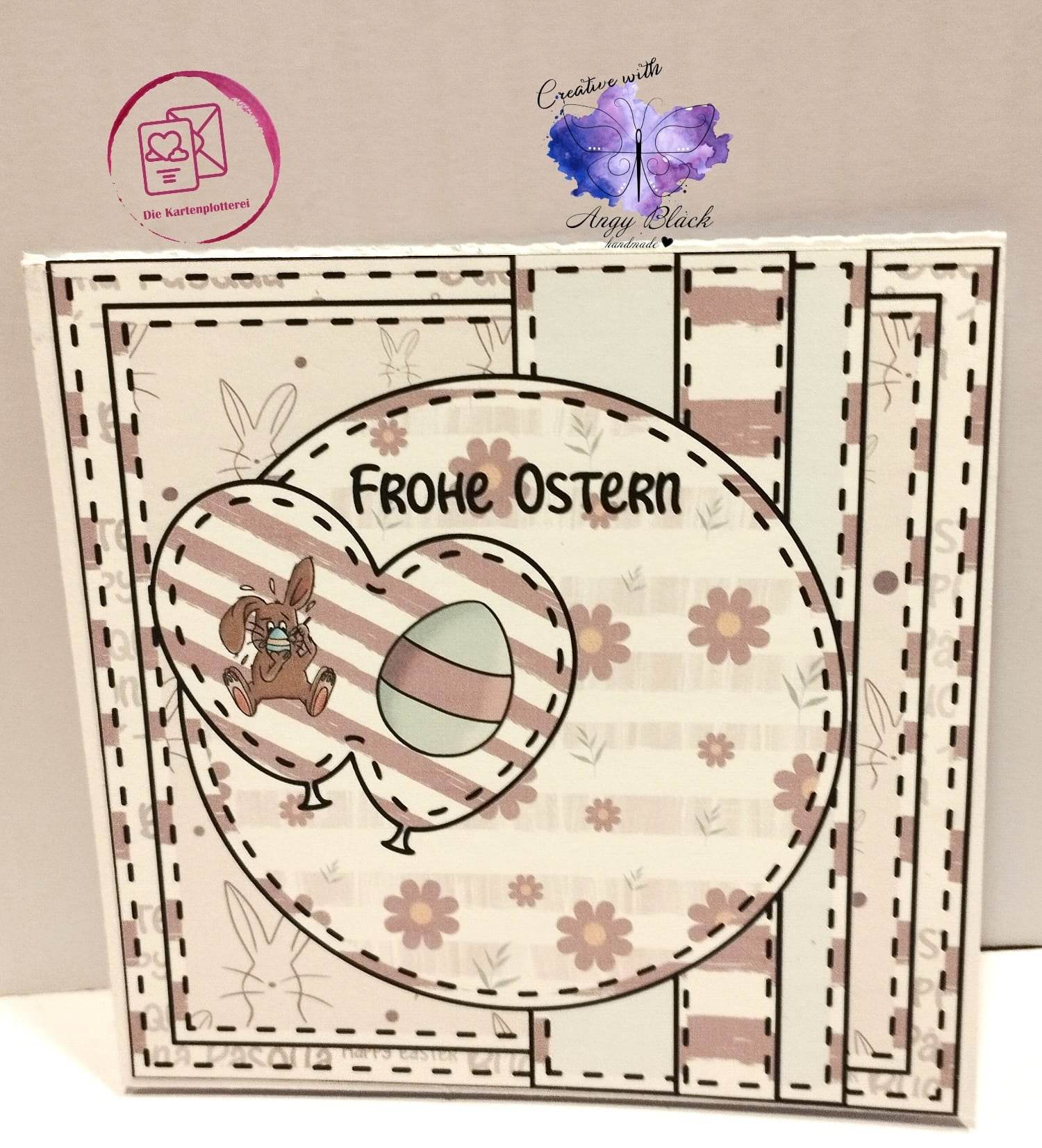 Digiset „Kai-Uwe, Osterhase“ Digipaper, Digistamp - Sewando