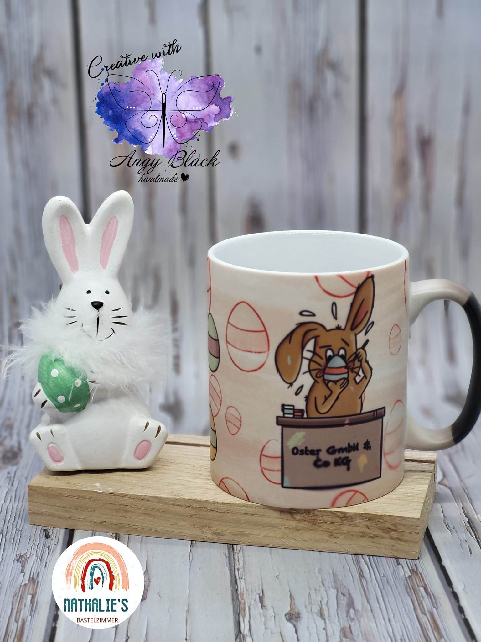 Digiset „Kai-Uwe, Osterhase“ Digipaper, Digistamp - Sewando