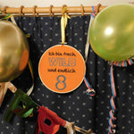 Stickdatei - Ich bin frech, wild und endlich ..... (Zahl 1-9) - Sewando