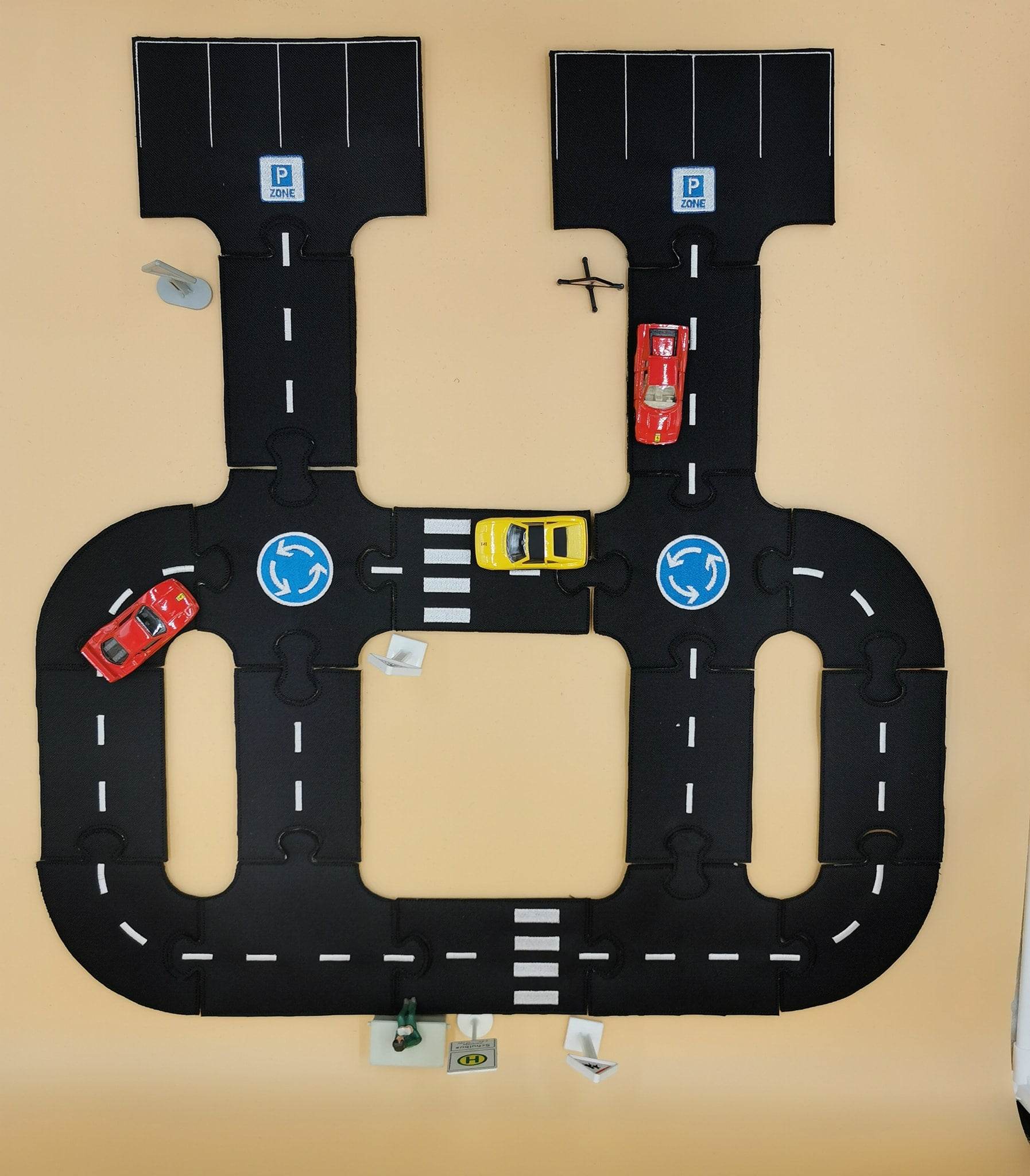 Stickdatei - PUZZLE - Spielstraße - Sewando