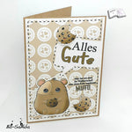 Plotterdatei Hamster Krümel Sublimation, Drucken, Digistamp, Digipaper - Sewando