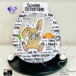Digiset „Kai-Uwe, Osterhase“ Digipaper, Digistamp - Sewando