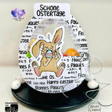 Digiset „Kai-Uwe, Osterhase“ Digipaper, Digistamp - Sewando