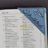 Stickdatei - Lese-Ecken / Lesezeichen "Schulkind / Einschulung"