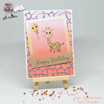 Digiset Giraffe Geraldine Plotterdatei, Sublimation, Digistamp, Digipaper - Sewando
