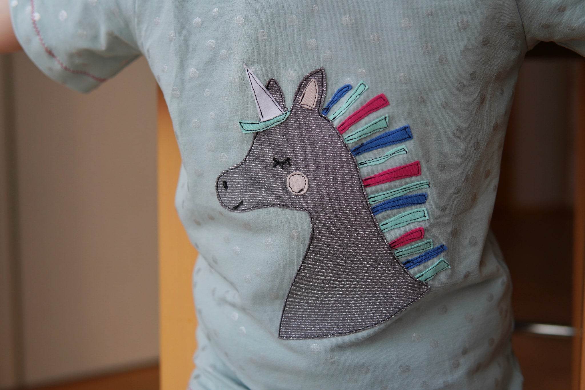 Applikation Einhorn / Pferd - für Fortgeschrittene - Sewando