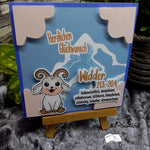 Plotterdatei Widder Willi mit Forsythie Sublimation, Digistamp, Digipaper ! - Sewando