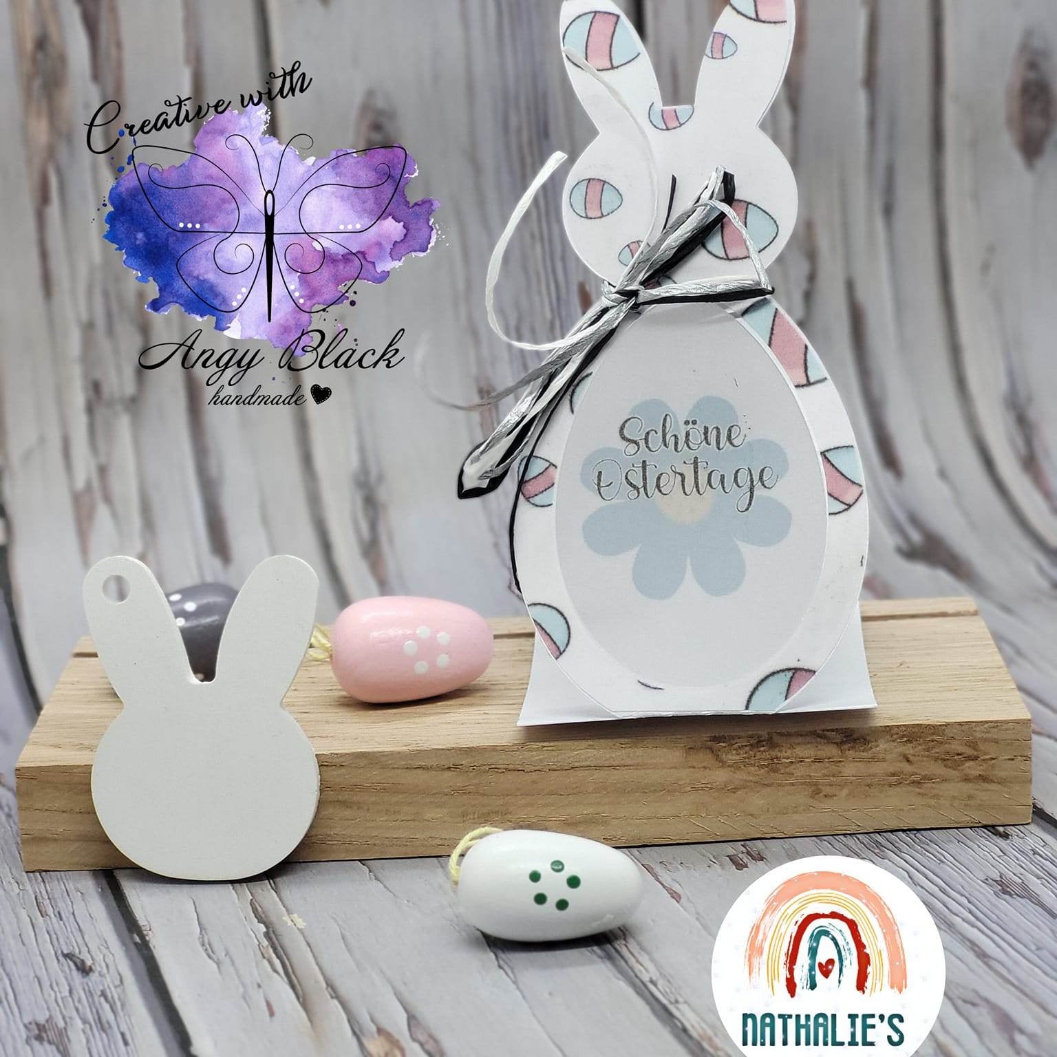 Digiset „Kai-Uwe, Osterhase“ Digipaper, Digistamp - Sewando