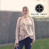Schnittmuster Raglan Mom A0/A4 Gr. 32 bis 54 - Sewando