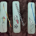 Stickdatei - Lesezeichen, 12 Motive (Single Line) - Sewando