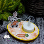 Plotterdatei Hase Hoppla, Sublimation, Drucken, Digistamp, Digipaper - Sewando
