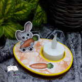 Plotterdatei Hase Hoppla, Sublimation, Drucken, Digistamp, Digipaper - Sewando