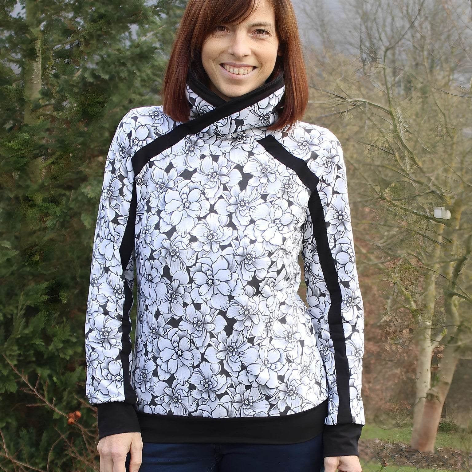 Schnittmuster Hoodie Lady Tammi Gr. 32-60 - Sewando