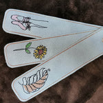 Stickdatei - Lesezeichen, 12 Motive (Single Line) - Sewando