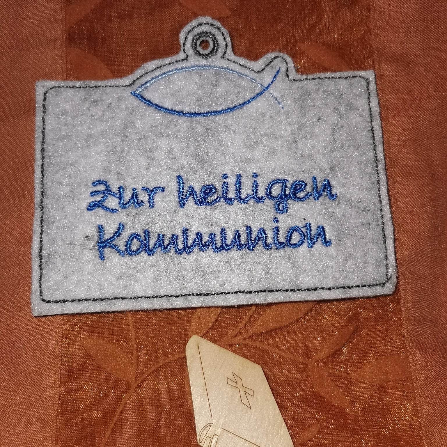 Stickdatei - Geldgeschenk / Gutschein-Etui Fisch ICHTHYS - Sewando
