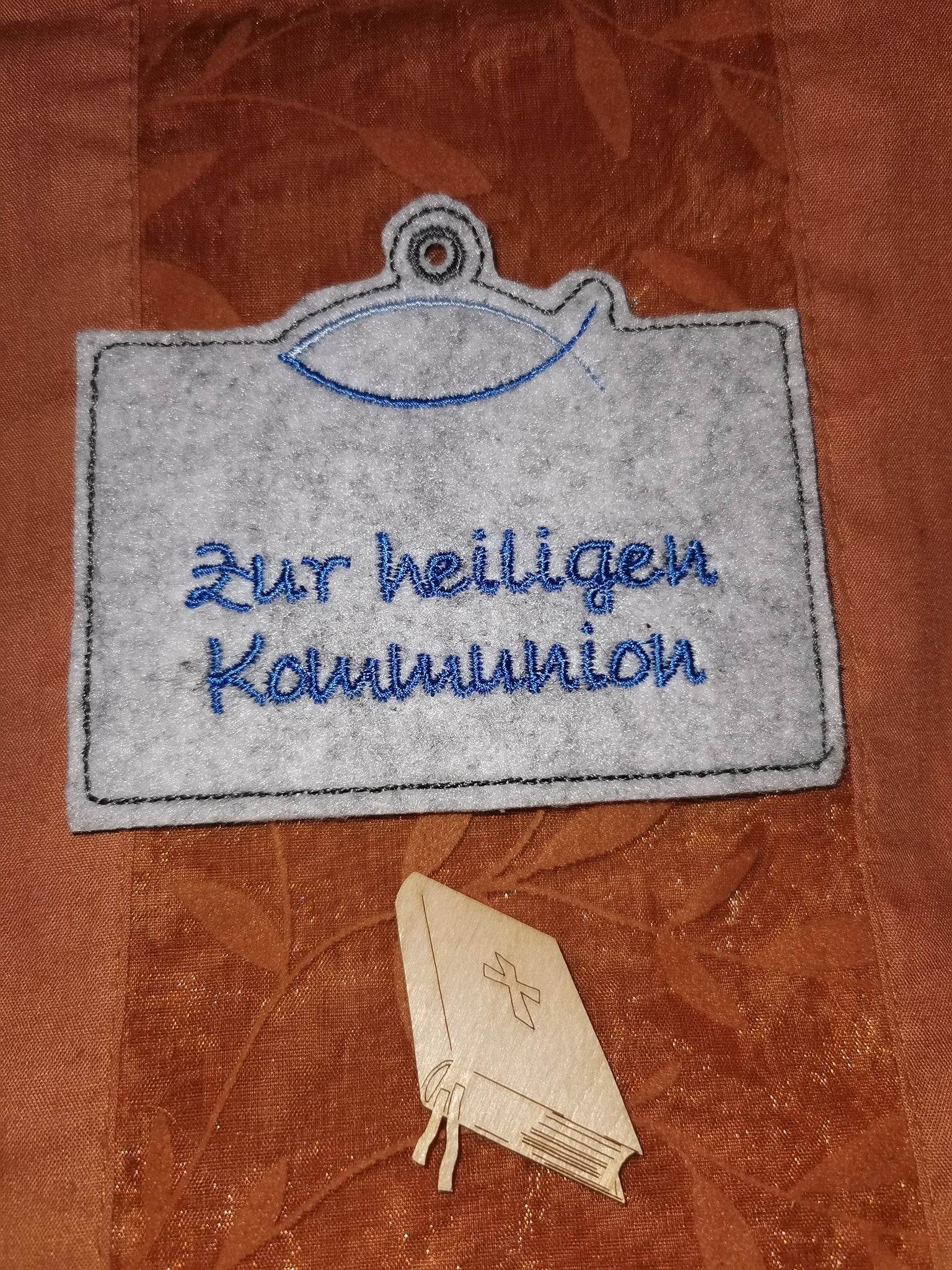 Stickdatei - Geldgeschenk / Gutschein-Etui Fisch ICHTHYS - Sewando