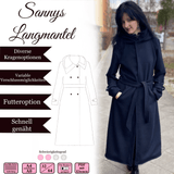 Sannys Langmantel – Gr 32-64 – EBook und Nähanleitung - Sewando