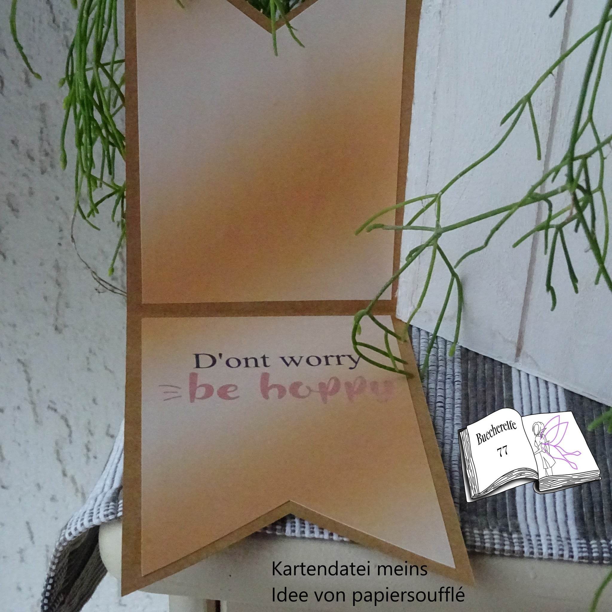 Plotterdatei Hase Hoppla, Sublimation, Drucken, Digistamp, Digipaper - Sewando