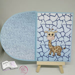 Plotterdatei Giraffe Geraldine, Sublimation, Digistamp, Digipaper - Sewando