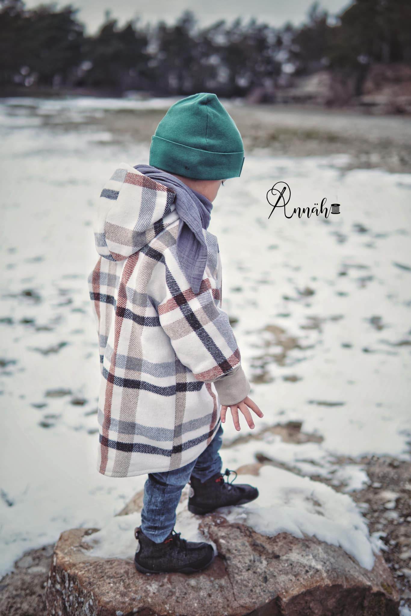 Schnittmuster Oversized Jacke Lio Gr. 68-140-inkl. Beamerdatei - Sewando