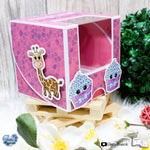 Plotterdatei Giraffe Geraldine, Sublimation, Digistamp, Digipaper - Sewando