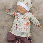 Schnittmuster Shirt-Pulli Baby Größe 50-104 - Sewando
