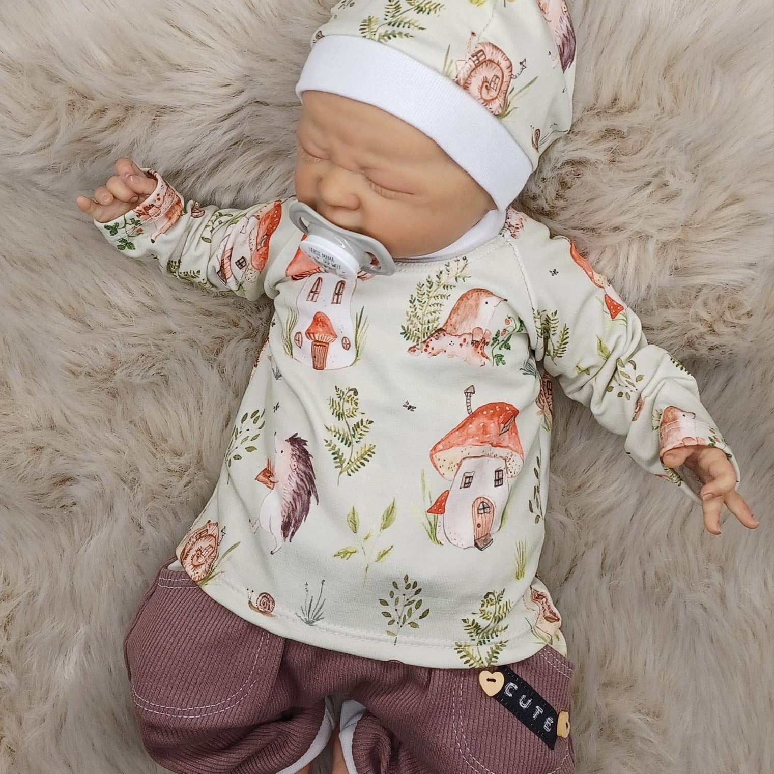 Schnittmuster Shirt-Pulli Baby Größe 50-104 - Sewando