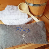 11x Stickdatei Sauna kleine Motive Satinstick - Sewando