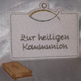 Stickdatei - Geldgeschenk / Gutschein-Etui Fisch ICHTHYS - Sewando