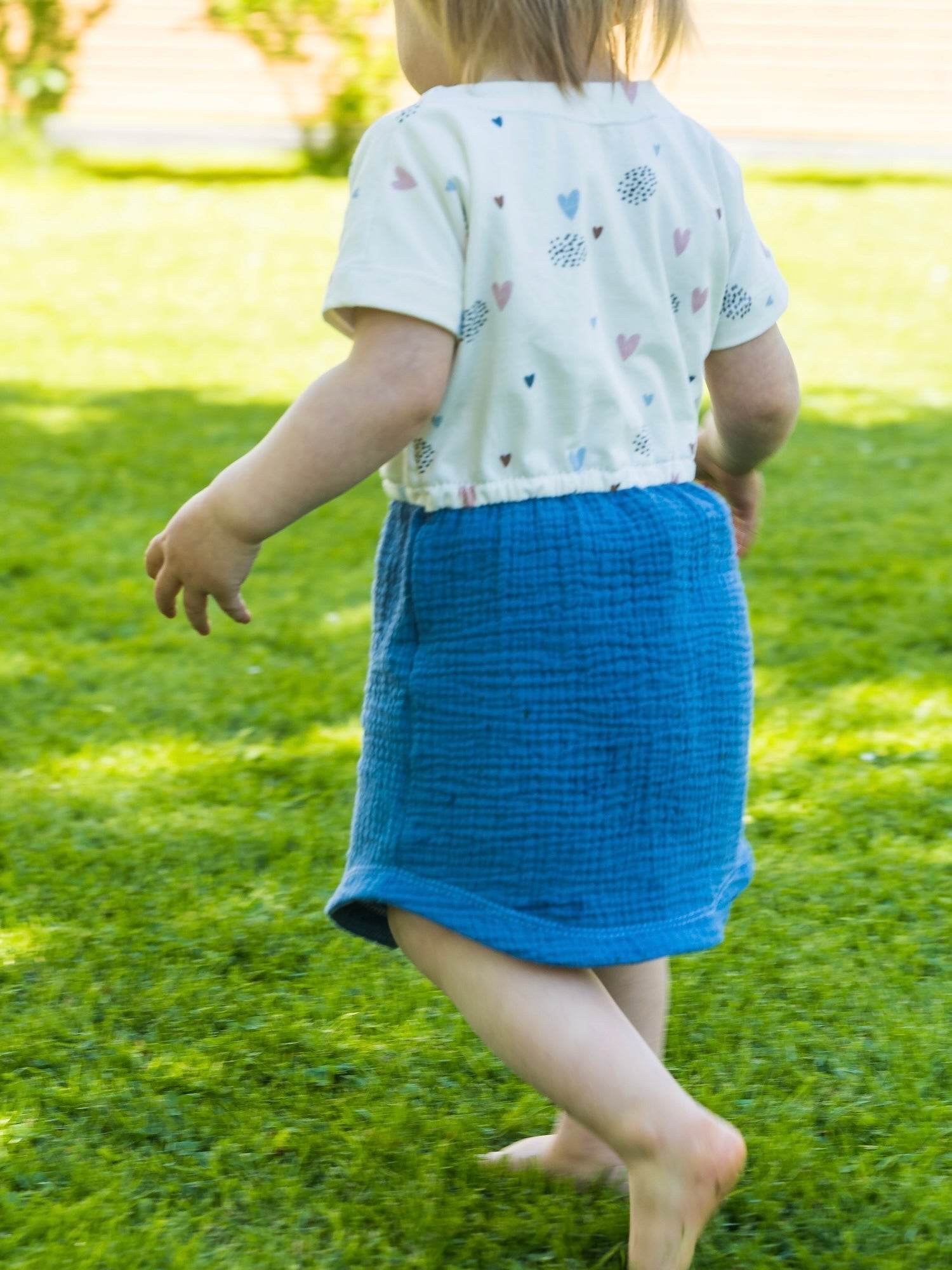 Schnittmuster Kleid Schummelfummel Gr. 80-164 - Sewando