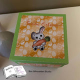 Plotterdatei Hase Hoppla, Sublimation, Drucken, Digistamp, Digipaper - Sewando