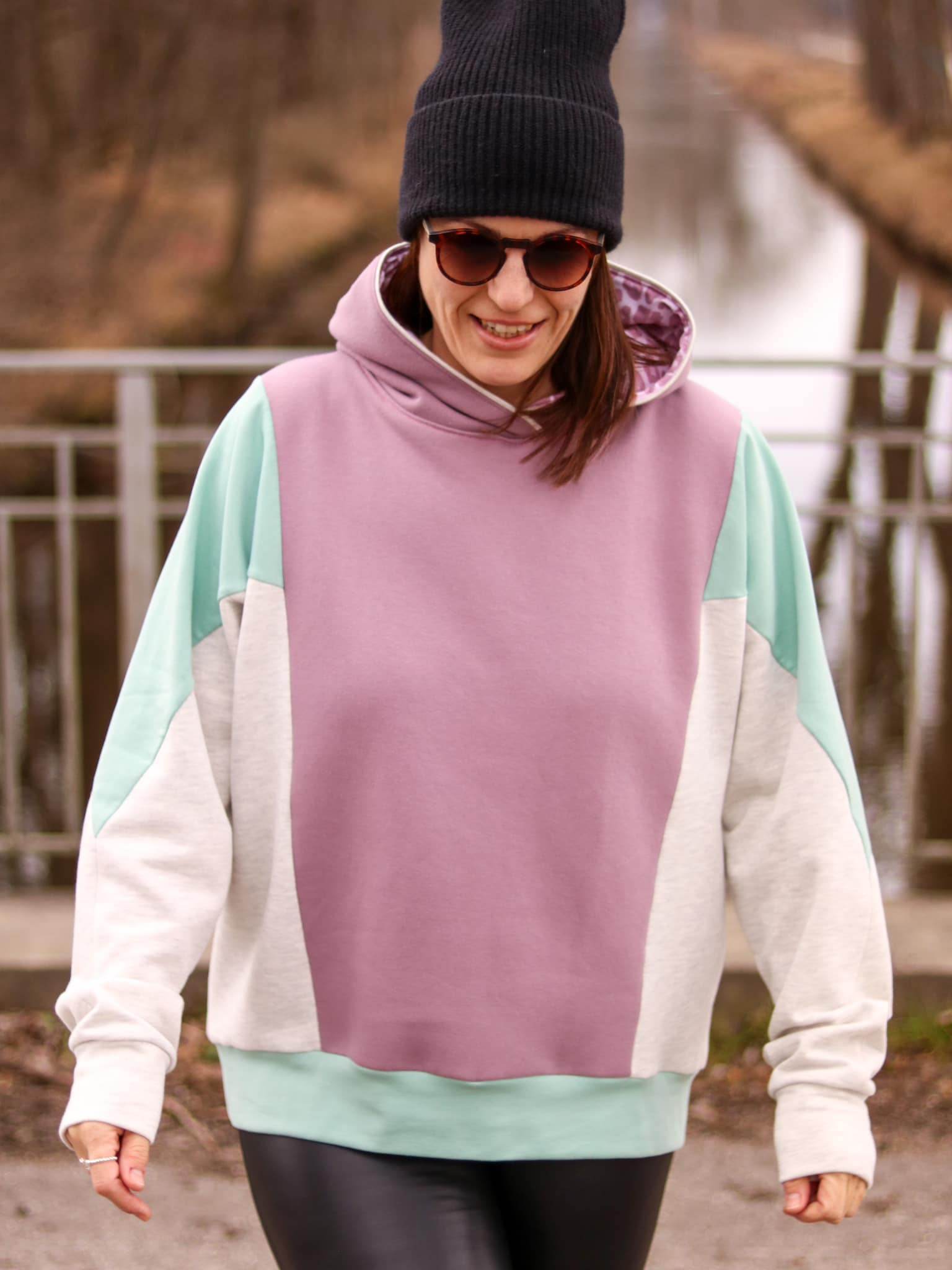 Schnittmuster Hoodie WEIDEN Gr. 34-54 : - Sewando