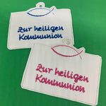 Stickdatei - Geldgeschenk / Gutschein-Etui Fisch ICHTHYS - Sewando