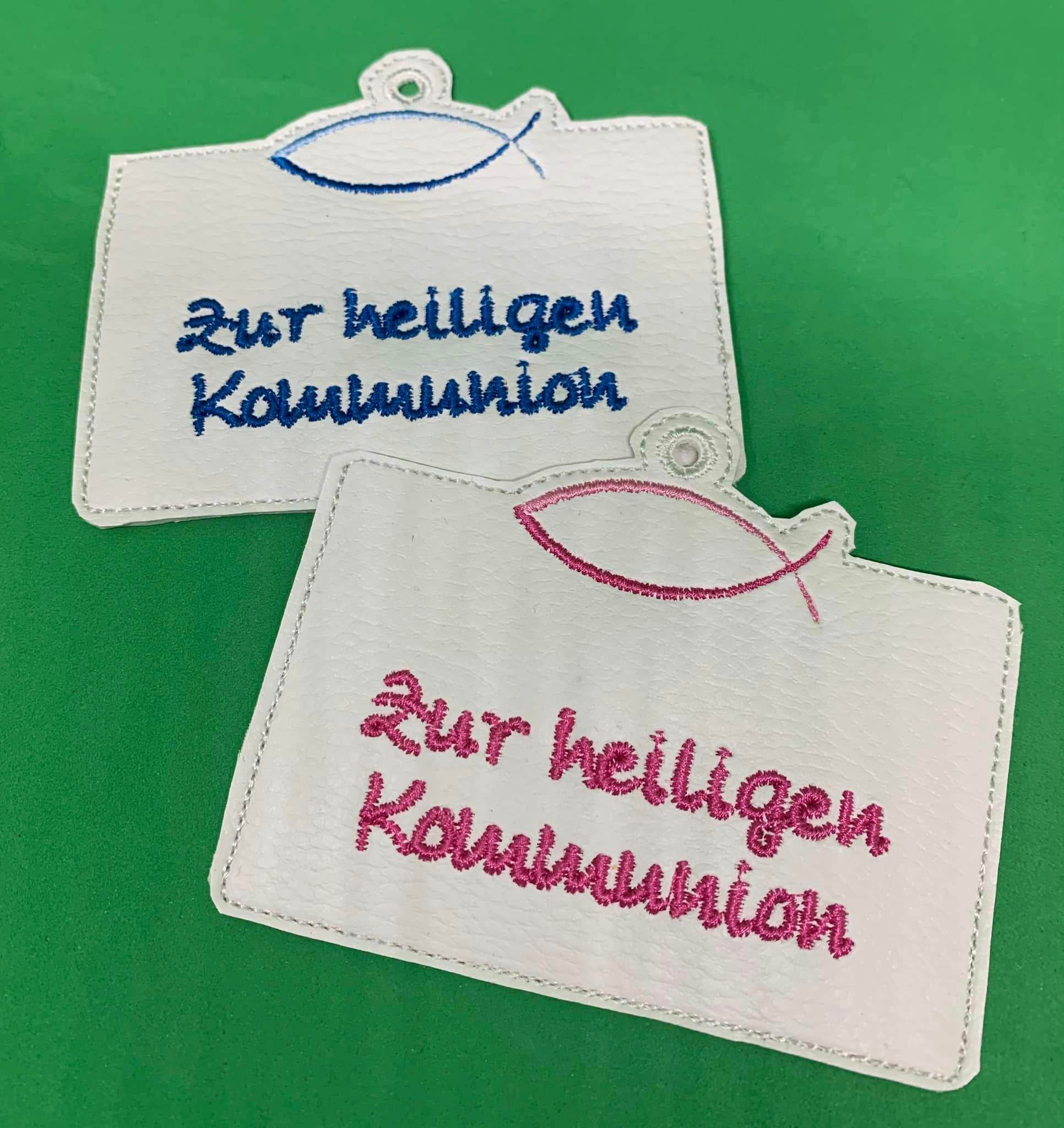 Stickdatei - Geldgeschenk / Gutschein-Etui Fisch ICHTHYS - Sewando