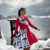 Schnittmuster Kleid für Damen mit Wickeloptik Francine Gr. 32-48 - Sewando
