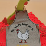 Stickdatei - ITH Mini-Flaschenschürzen Eierlikör (kleine Flaschen) - Sewando