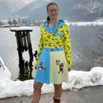 Schnittmuster Kleid für Damen mit Wickeloptik Francine Gr. 32-48 - Sewando