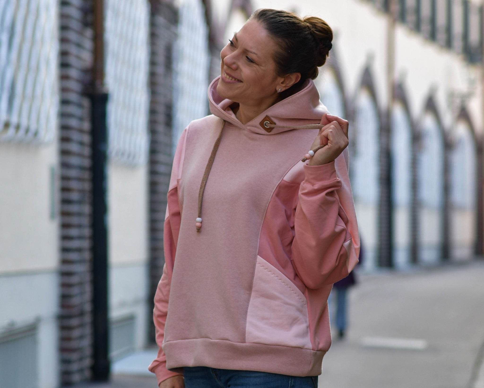 Schnittmuster Hoodie WEIDEN Gr. 34-54 : - Sewando