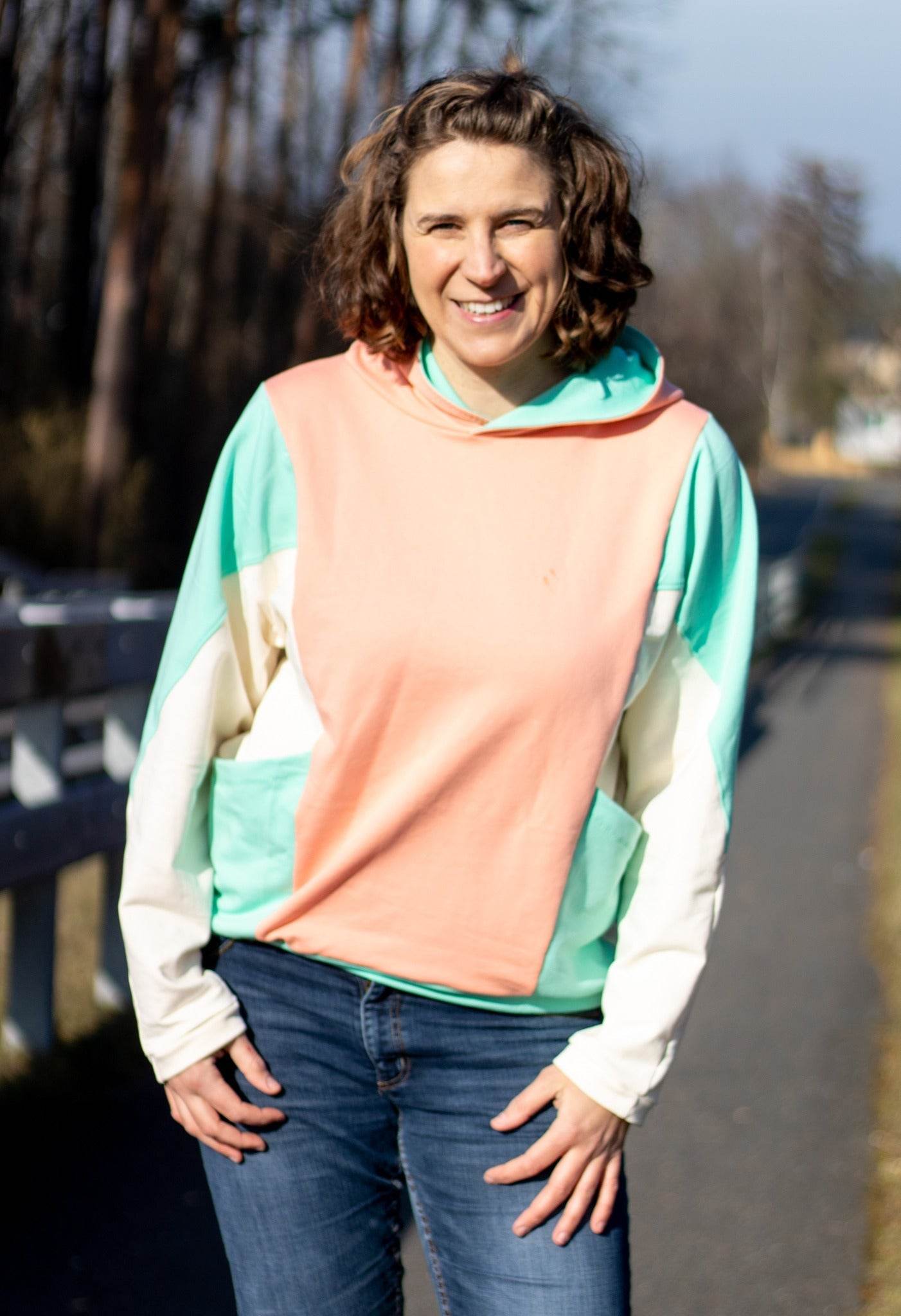 Schnittmuster Hoodie WEIDEN Gr. 34-54 : - Sewando