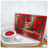 Digiset Rosenbanner Plotterdatei, Sublimation, Digistamp, Digipaper - Sewando