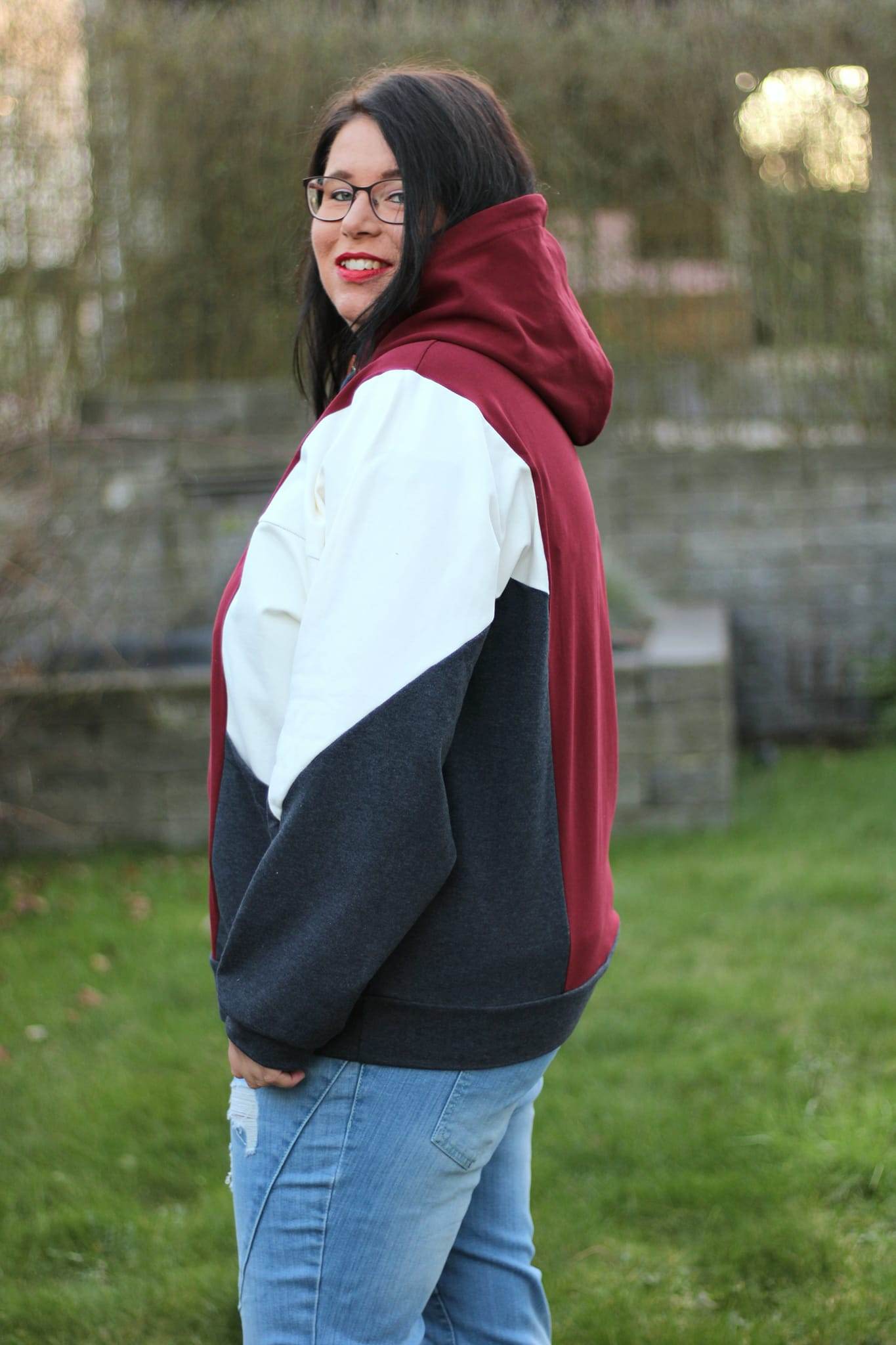 Schnittmuster Hoodie WEIDEN Gr. 34-54 : - Sewando