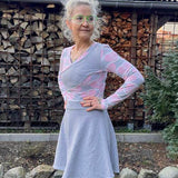 Schnittmuster Kleid für Damen mit Wickeloptik Francine Gr. 32-48 - Sewando