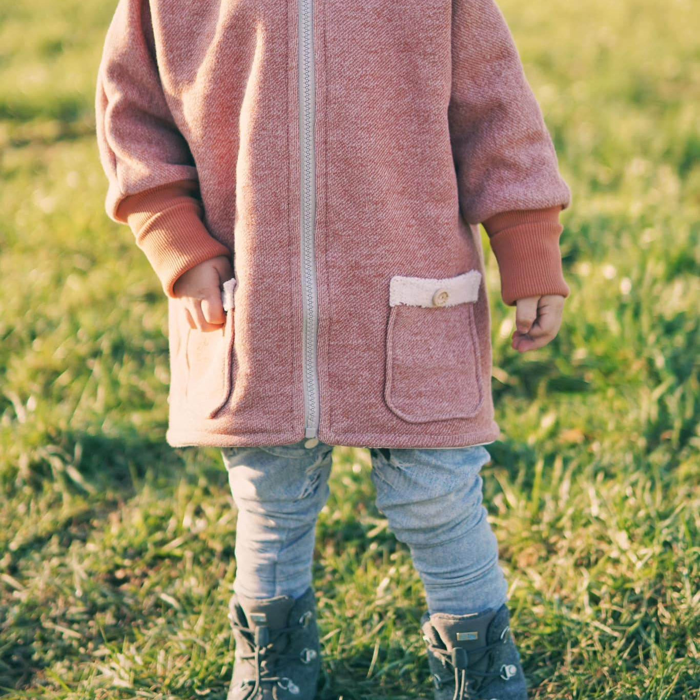 Schnittmuster Oversized Jacke Lio Gr. 68-140-inkl. Beamerdatei - Sewando
