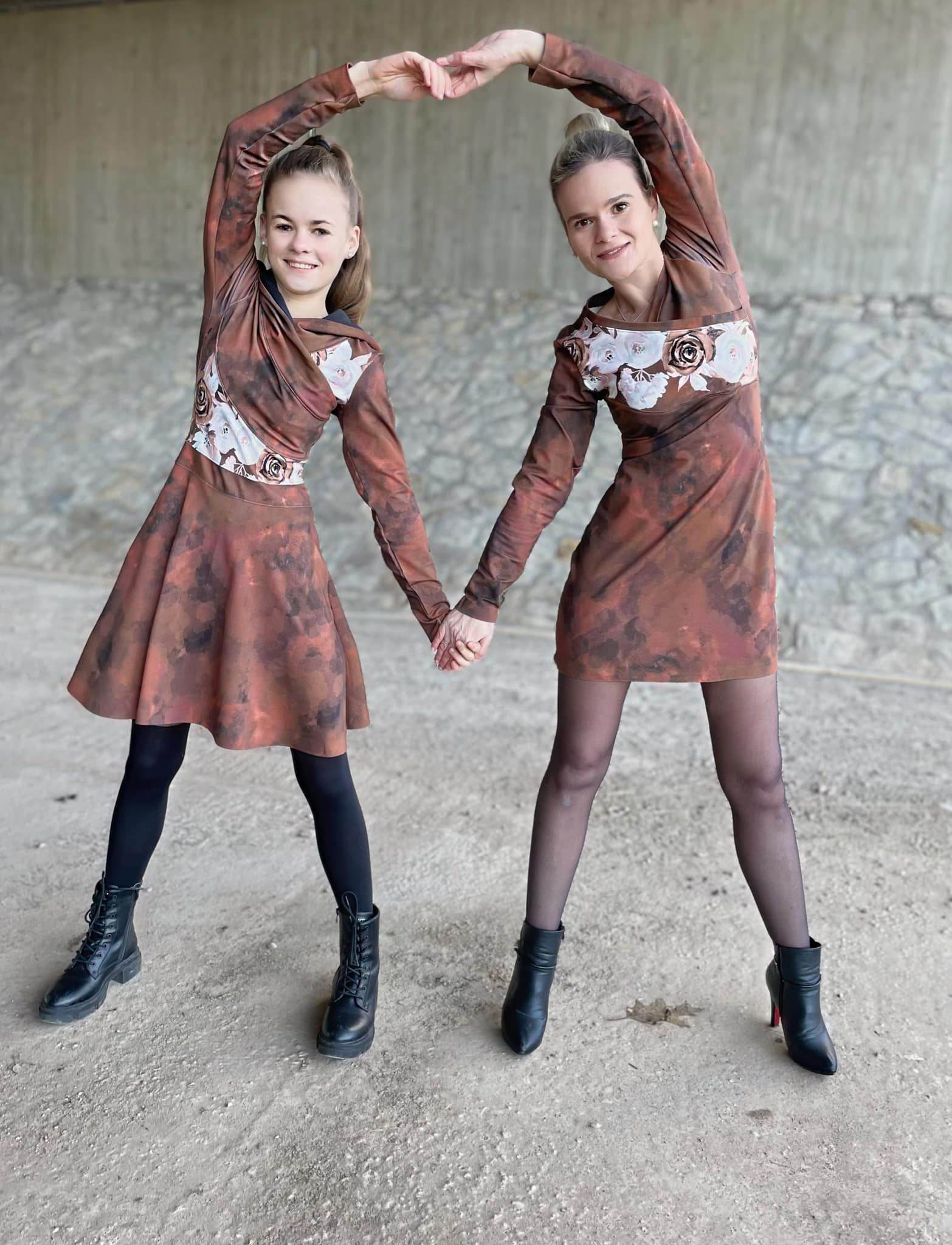 Schnittmuster Kleid für Damen mit Wickeloptik Francine Gr. 32-48 - Sewando