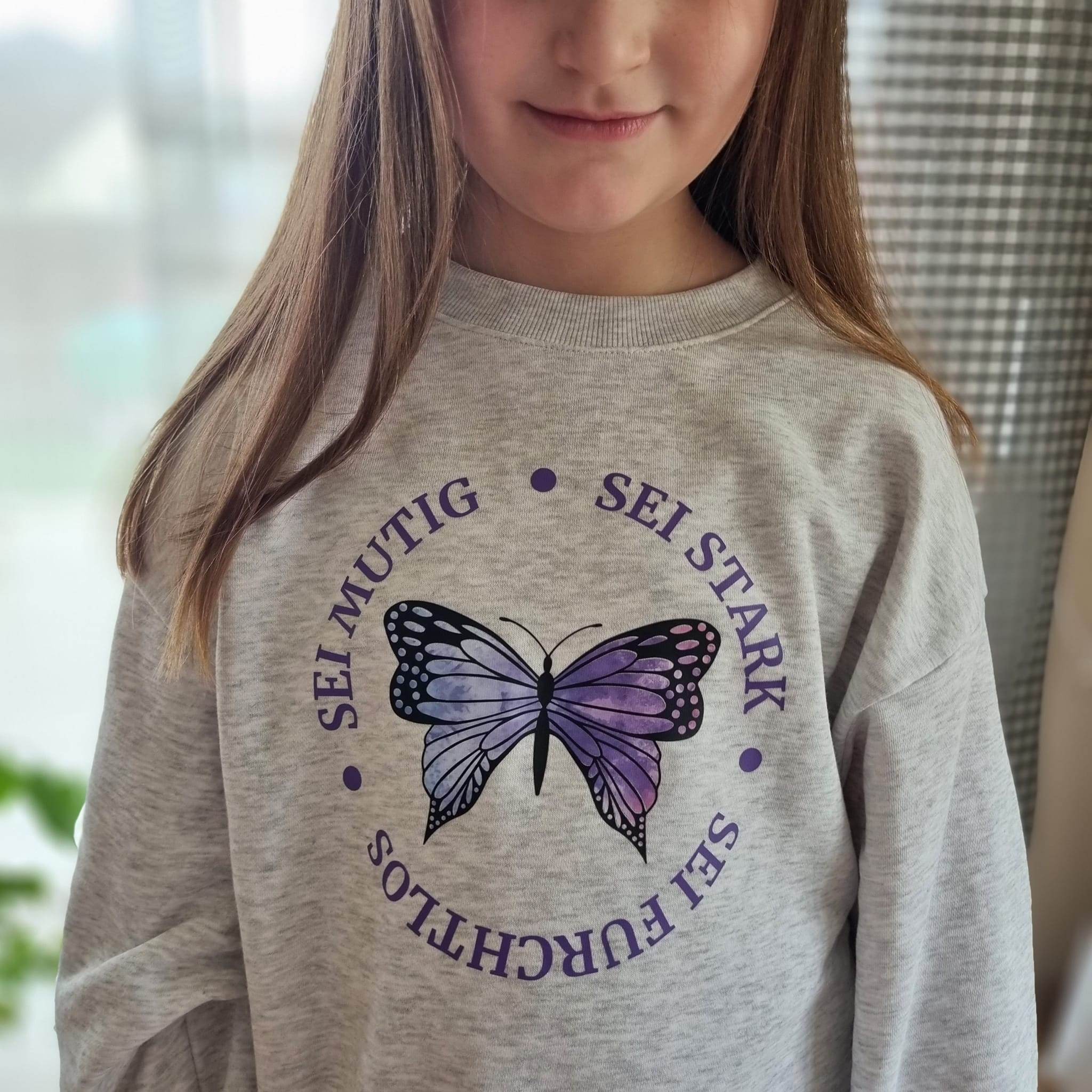 Schmetterling - sei mutig, sei stark, sei furchtlos- Plotterdatei - Sewando